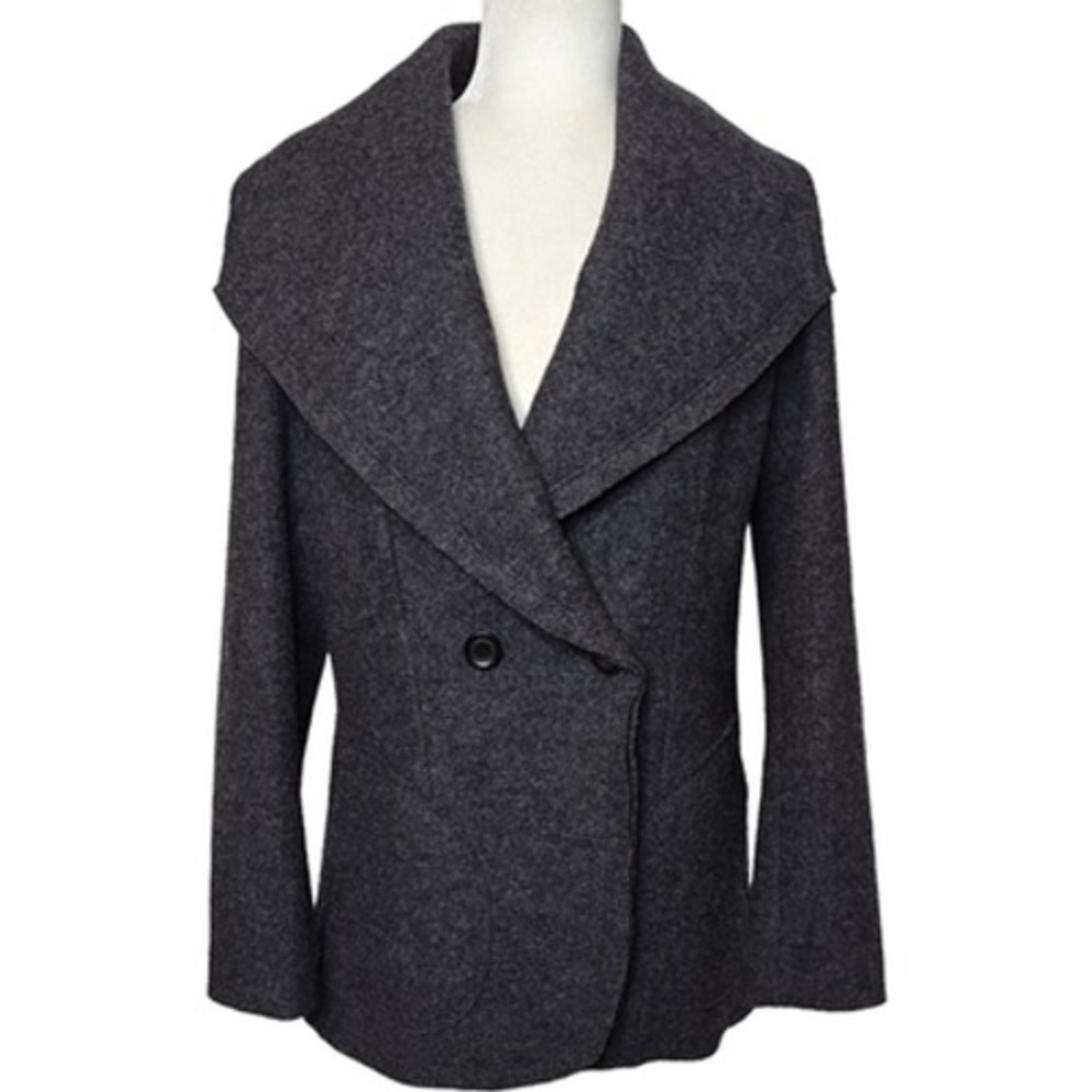 Pendleton Wool Blend Shawl Collar Double Breasted… - image 1